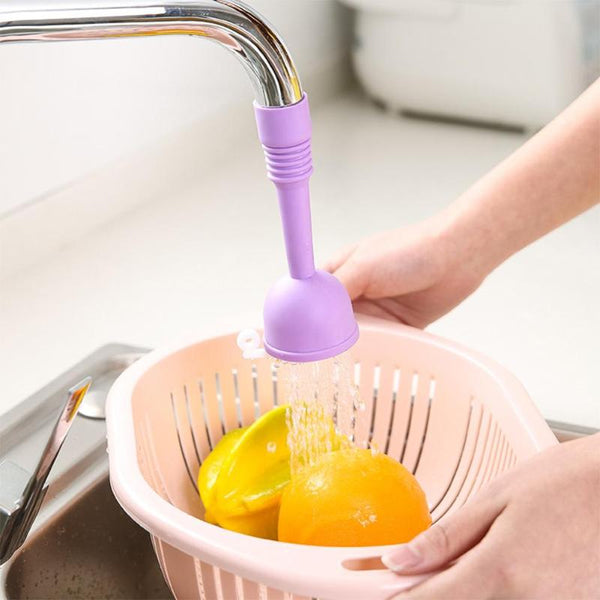 Silicone Kitchen Faucet Water-saving Filter Shower Water