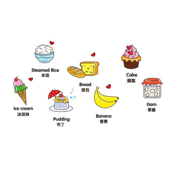 Kitchen Wall Sticker Decoration Refrigerator Door