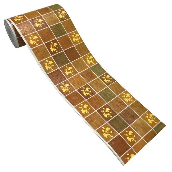 Sticker Waterproof  Adhesive PVC Wallpaper Mosaic Tiles Stickers